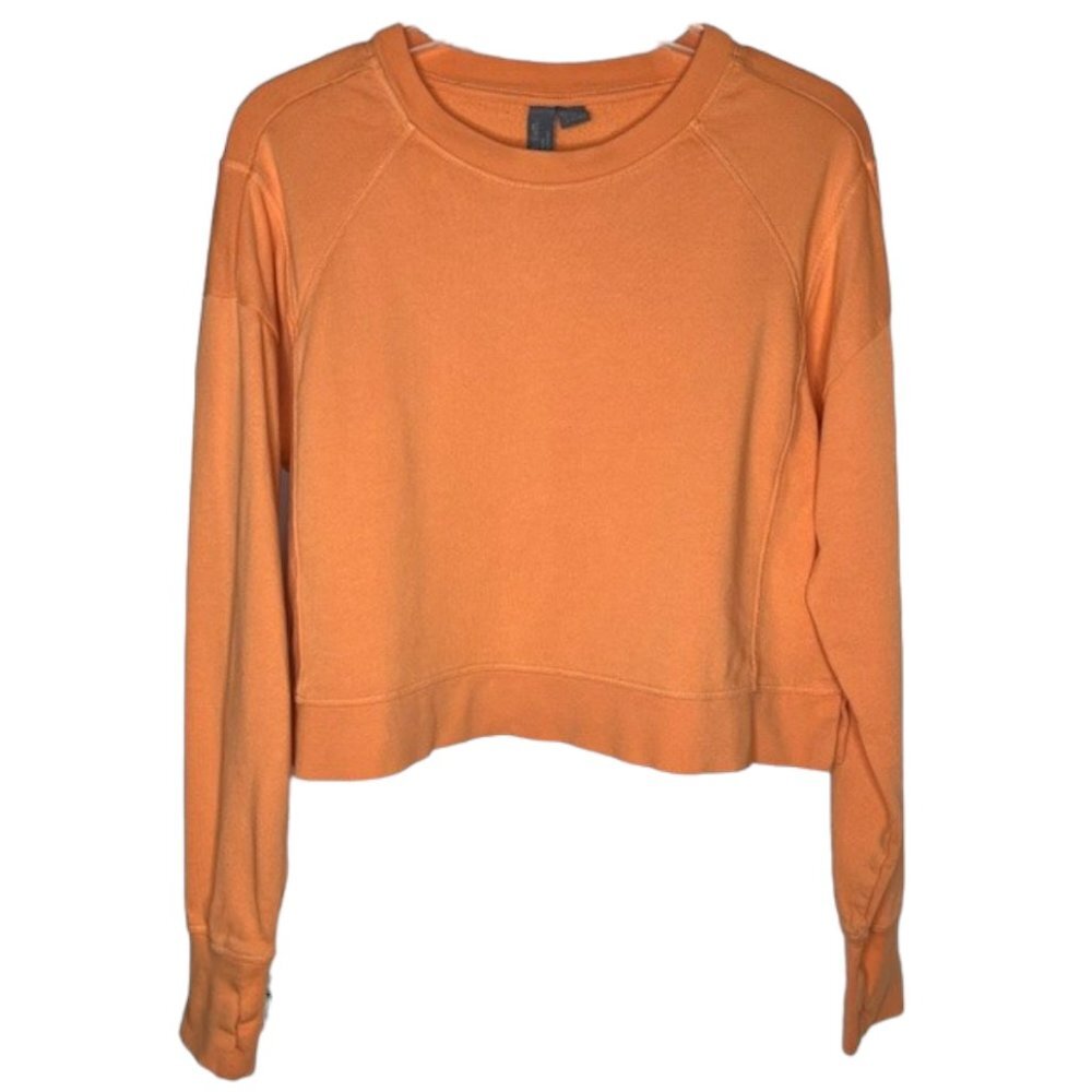 Sweaty Betty of London After Class Sweatshirt - Pumpkin - S (4-6)